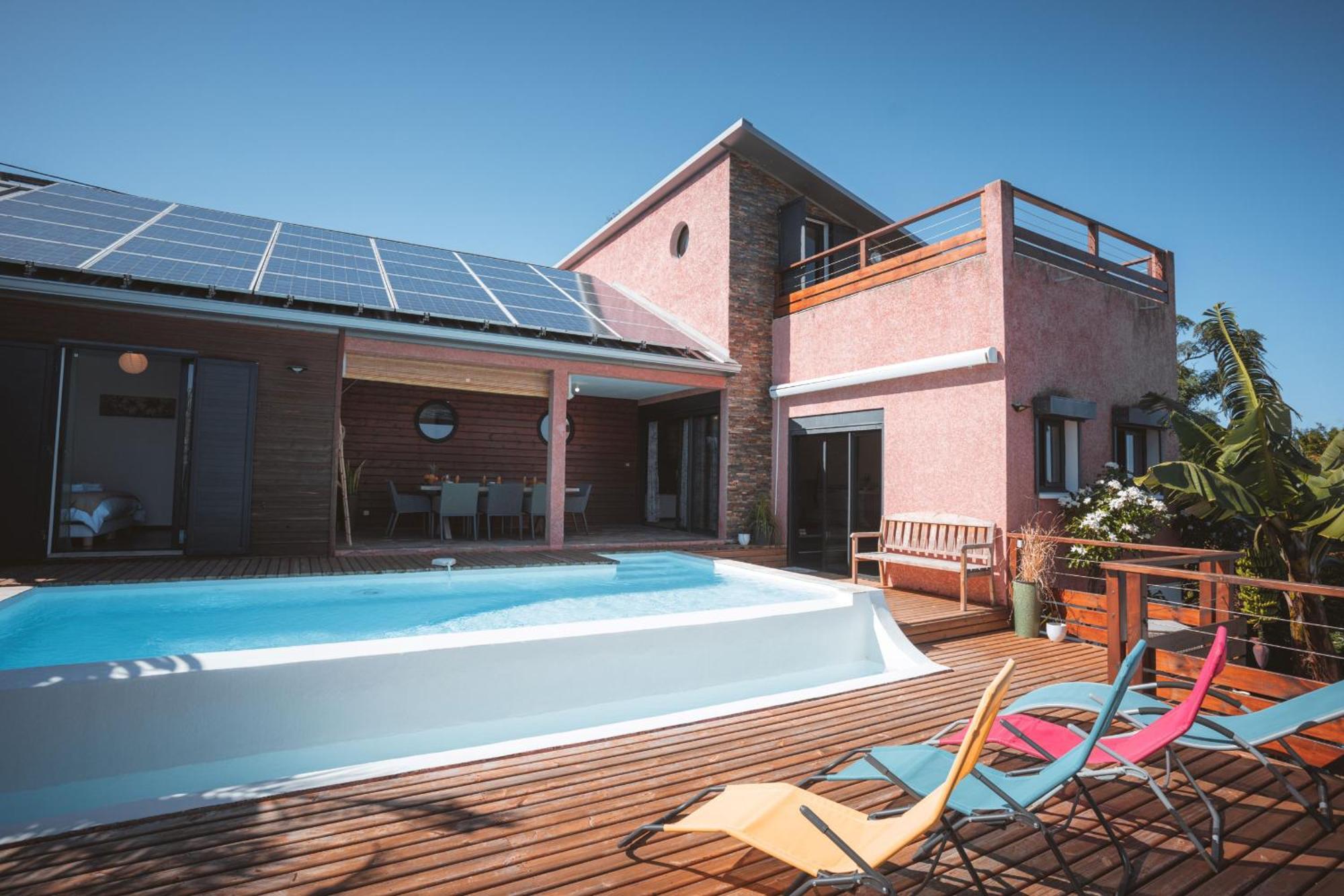 Villa Sunset St Leu, Avec Sa Vue Plongeante Sur La Mer Saint-Leu Esterno foto